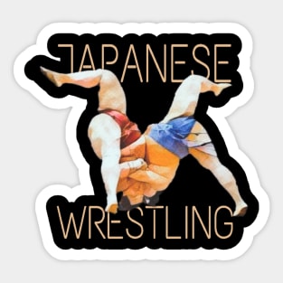 japanese wrestling Sticker